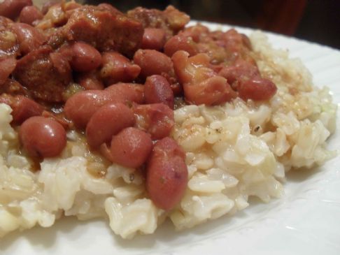 slow cooker red beans and rice