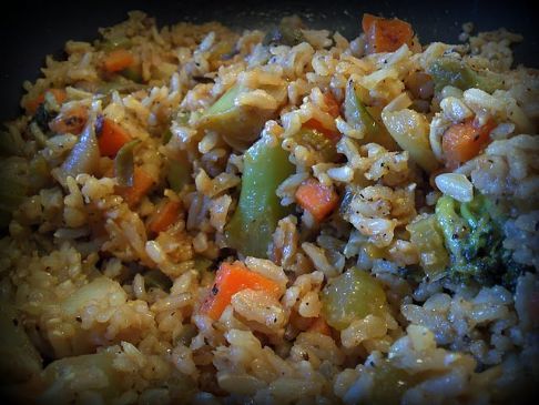 Easy Veg Fried Rice 