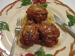 Baked Italian Meatballs