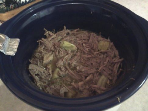 Crockpot Italian Beef