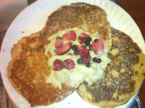 Berry Pie Protein Pancakes