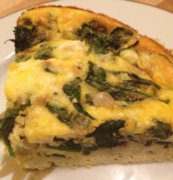 Greek Crustless Quiche