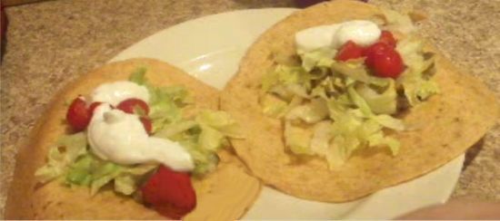 Mock Meat Buritos by Drea