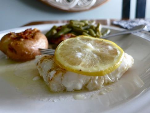 Baked Cod with Coriander