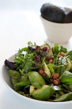 Big-ass avocado & almond salad