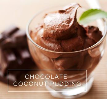 Chocolate Coconut Chia Pudding