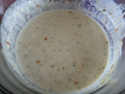 Creamy low fat Greek dressing