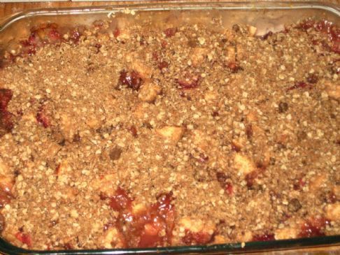 Apple Strawberry Crisp