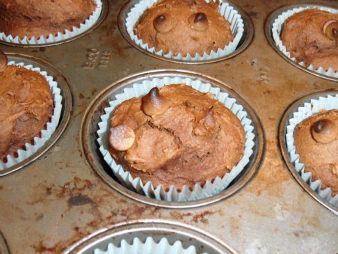 Peanut Butter Chocolate Muffins