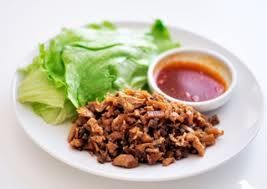 Asian Ground Turkey Wraps