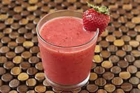 Strawberry-Coconut smoothie