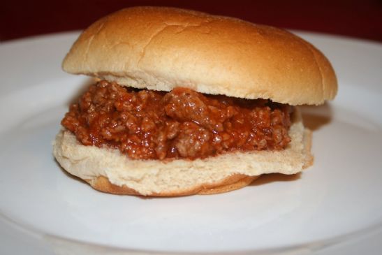 Ground Turkey Sloppy Joe's (With tomato soup)