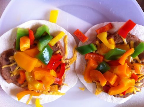 Elle's Veggie Tostadas