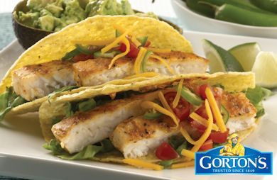  Gluten Free Grilled Tilapia Tacos from Gorton's