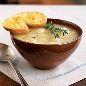 Unbelievable Potato Leek Soup