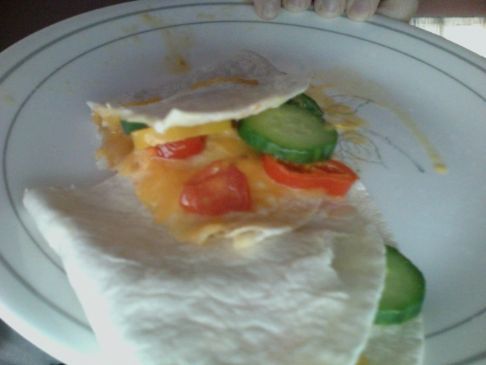 Healthy tortilla mix