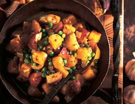 Peppered Butternut Squash and Potato Ragout 