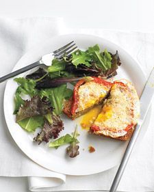 Bell Pepper Egg-in-a-hole