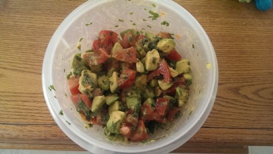 Avocado Tomato Salad