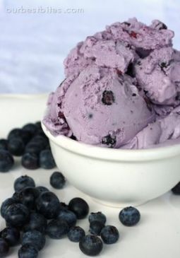 Blueberry Cheesecake Ice Cream