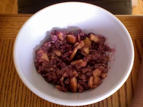 Cinnamon Fruit Oatmeal