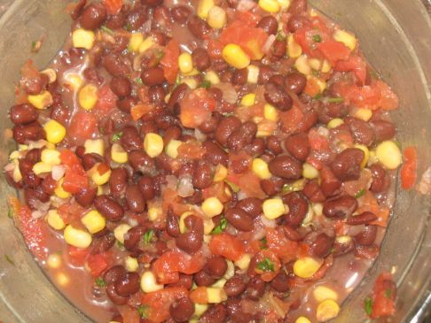 Black Bean and Corn Salsa 1/4c servings
