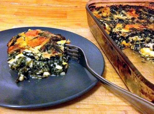 Spinach & Egg Casserole Recipe | SparkRecipes