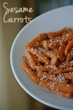 Sesame Carrots