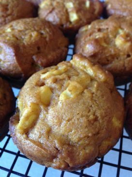 Elle's Pumpkin-Apple Muffins