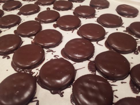 Laurie's Ritz-y Thin Mint Cookies