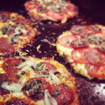 Cauliflower pizza crust