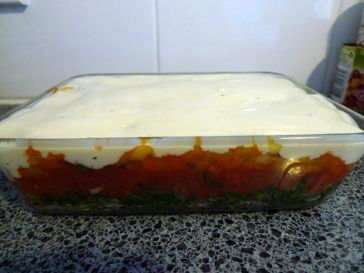 Traffic light lasagne