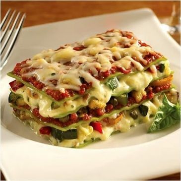 Italian vegetable Lasagne 