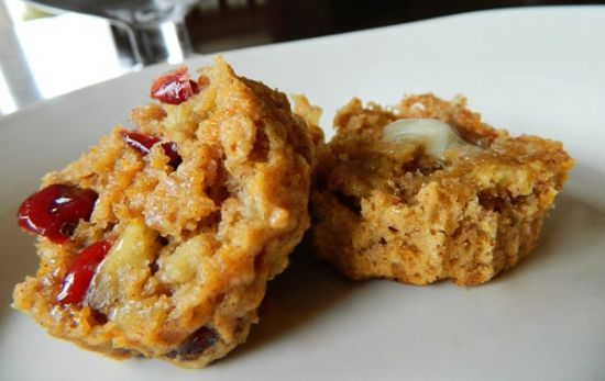 Carrot Fruit & Nut Protein Packed Muffins