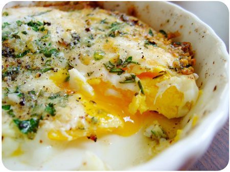 Lisa's Herb Baked Eggs