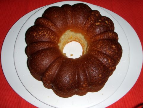 White Bean Lemon Bundt Cake