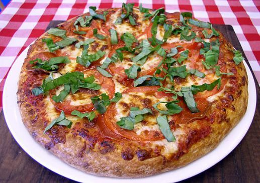 Untraditional Margherita Pizza