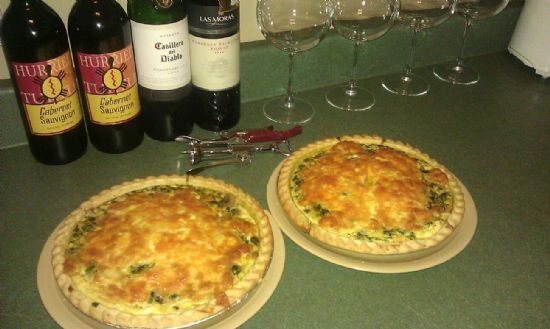 Lee-Anne's Spinach Feta Quiche