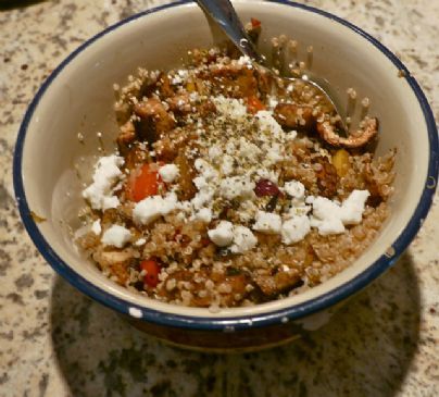 Quinoa w. Tempeh & Grilled Veggies