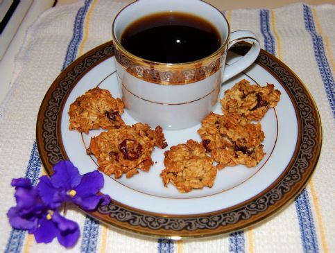 Mini Pumpkin Almond Craisin Coconut Oatmeal Cookies 