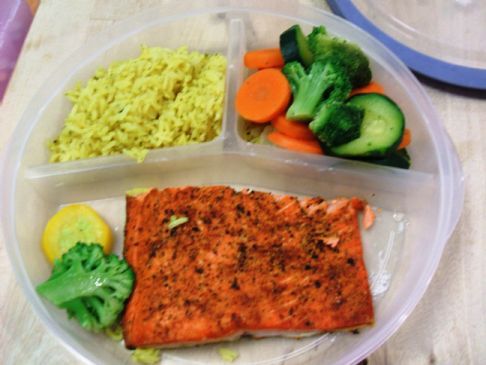 baked sockeye salmon