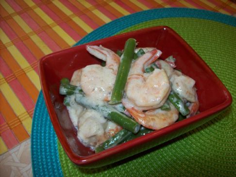 Shrimp Cooked in Coconut Milk