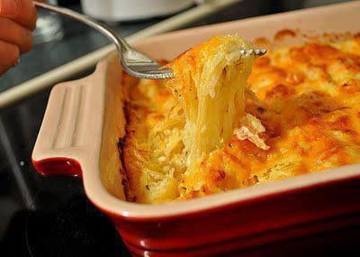 Spaghetti Squash Au Gratin