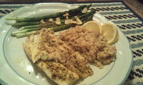 Lemon Pepper Flounder