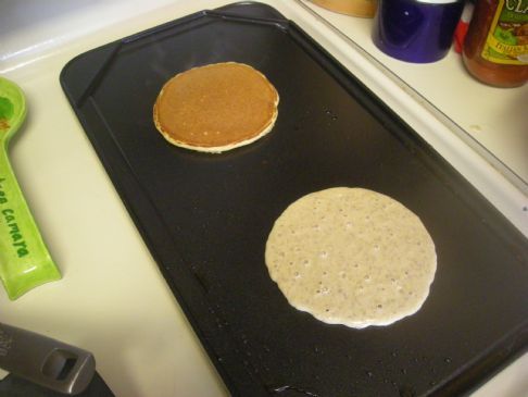 Multi-grain pancakes a la Rachary