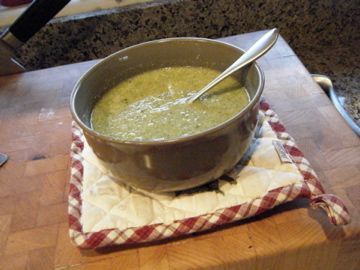 HCG Phase 3 Cream of Broccoli Soup