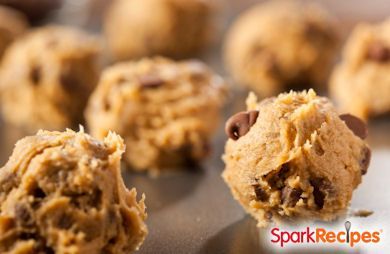 Frozen Chocolate Chip Cookie Dough Bites