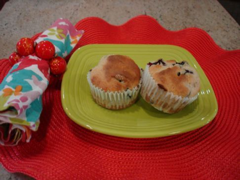 Low-Fat Blueberry Muffins