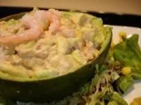 Avocat Aux Crevettes (Avocado Stuffed W/Shrimp)