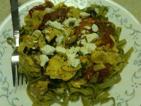 Pasta Amatriciana with Artichokes